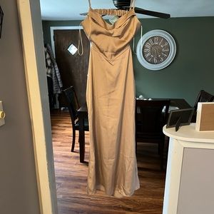 Open back hello molly dress